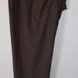 Brown Worthington Cropped pants